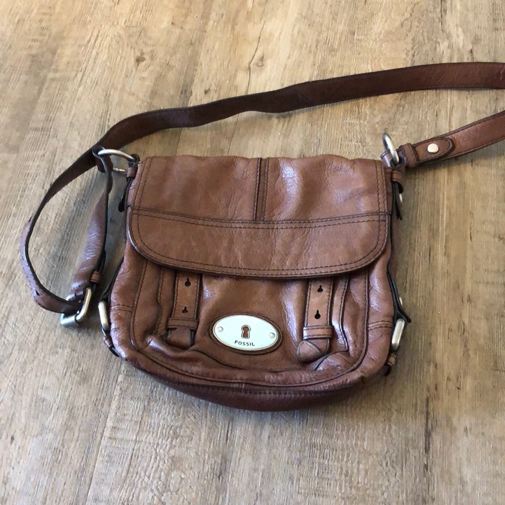 Brown crossbody Fossil purse